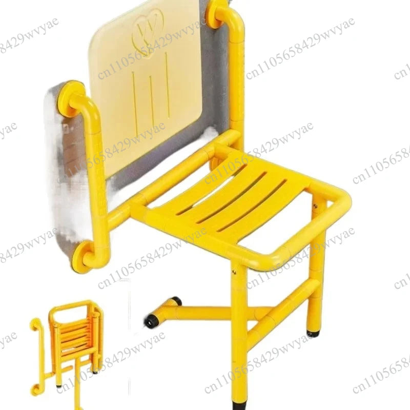 Foldable Wall-Mounted Shower Stool
