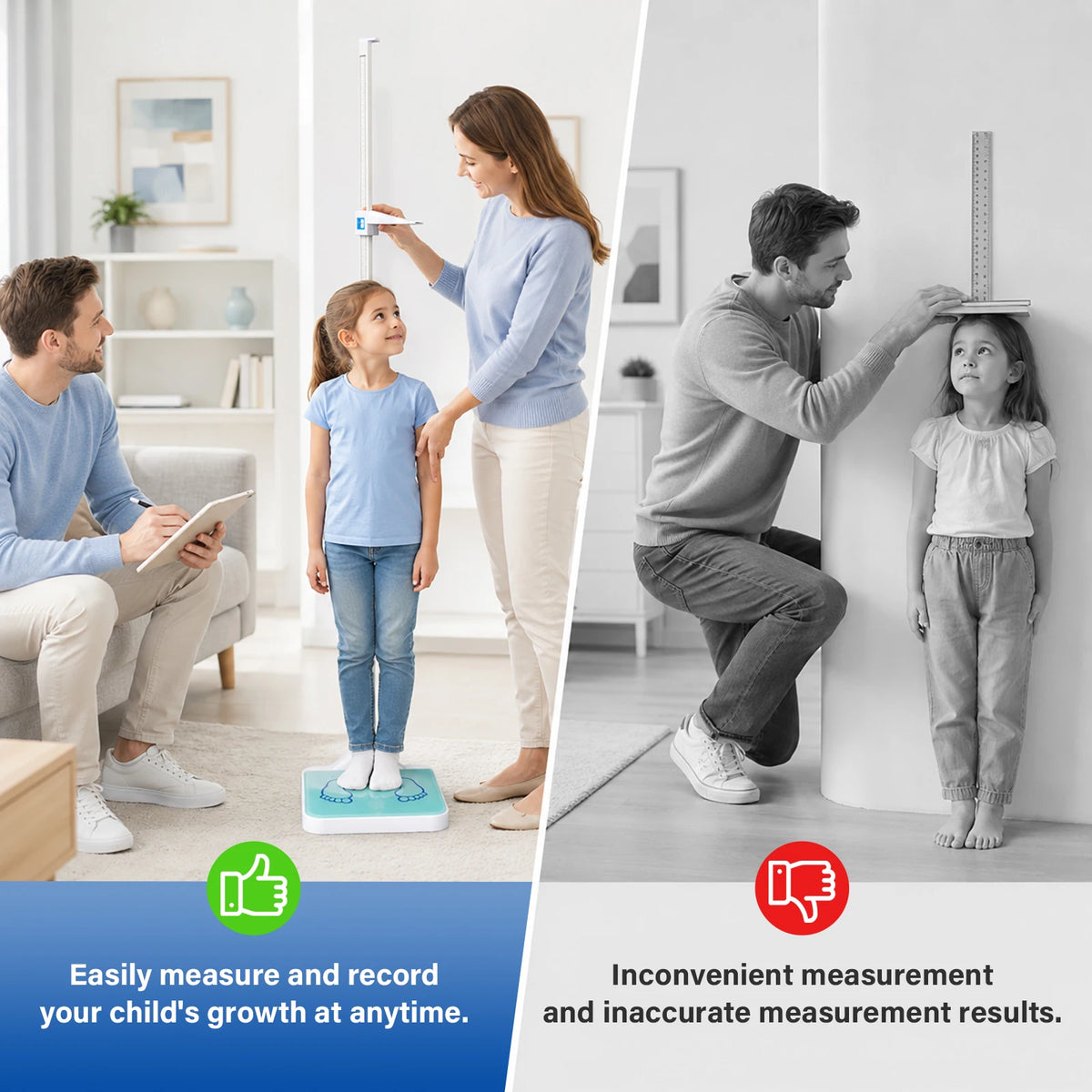 Digital Physician Scale with Height Rod