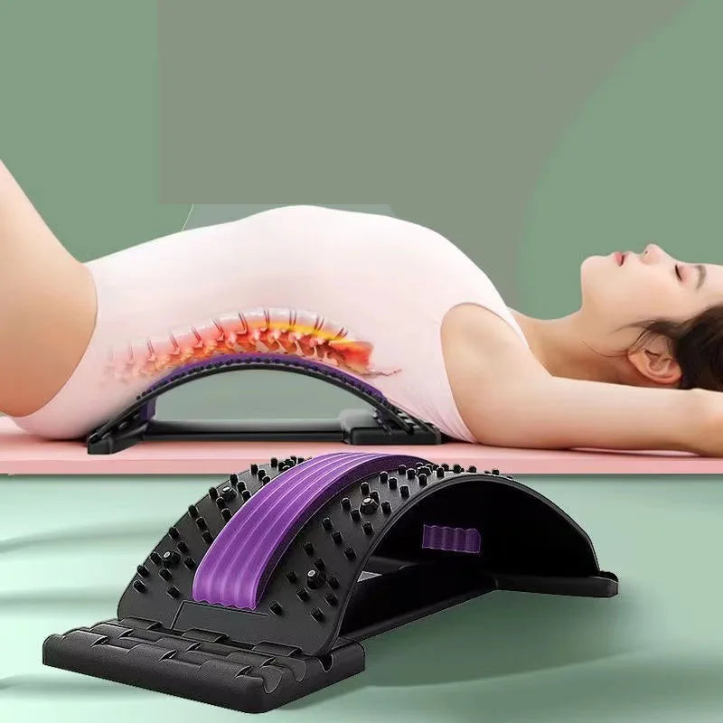 Back Stretcher with Magnetic Massage