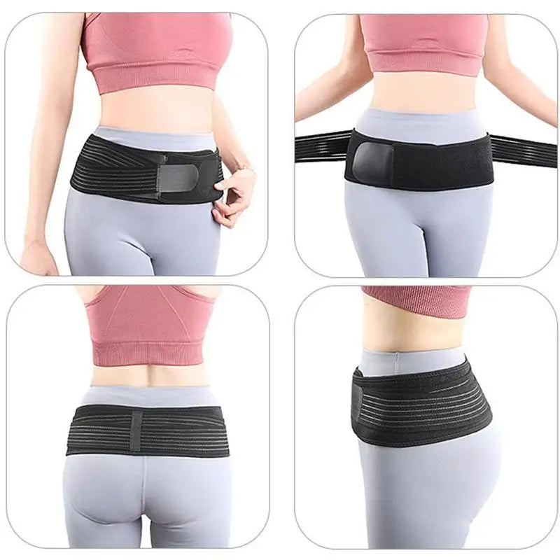 Adjustable Elastic Hip Support Belt