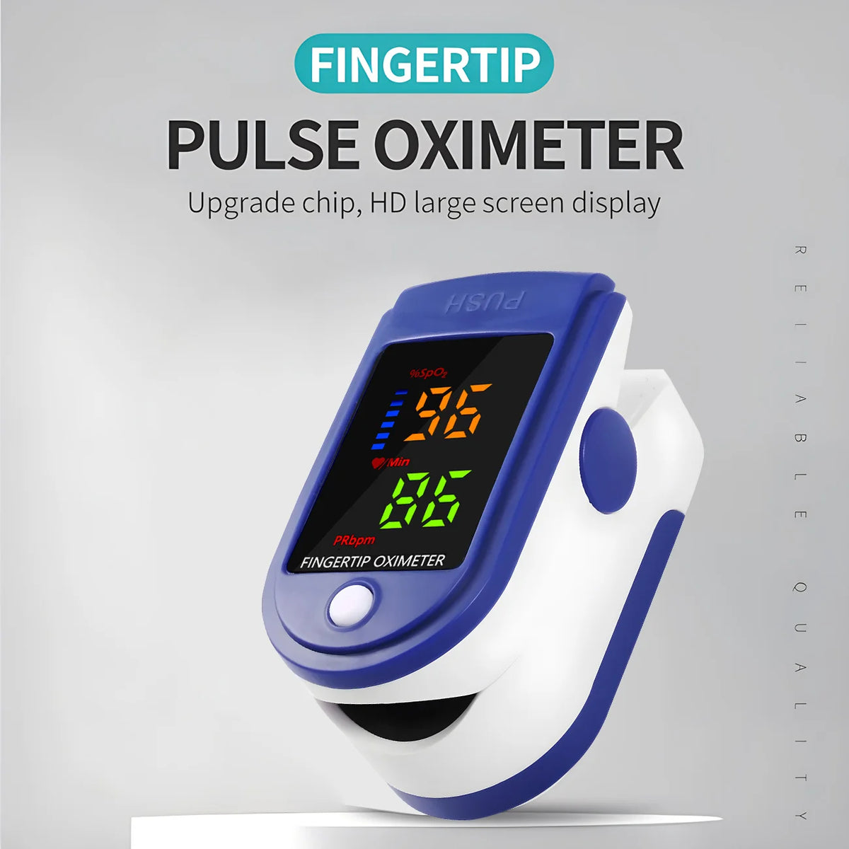Forehead Thermometer and Finger Pulse Oximeter Set