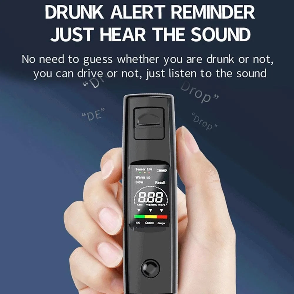 Portable Digital Breathalyzer with Contactless Detection