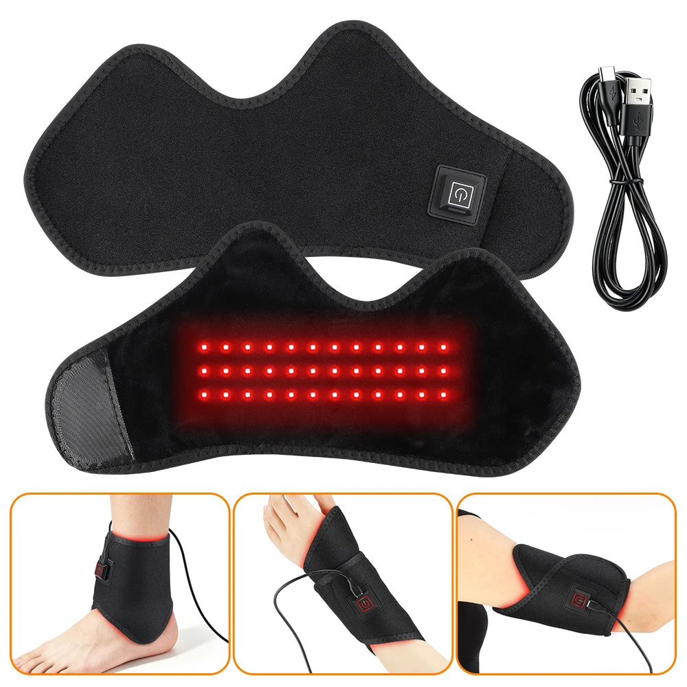 Red Light Heating Support Wrap for Hand and Wrist