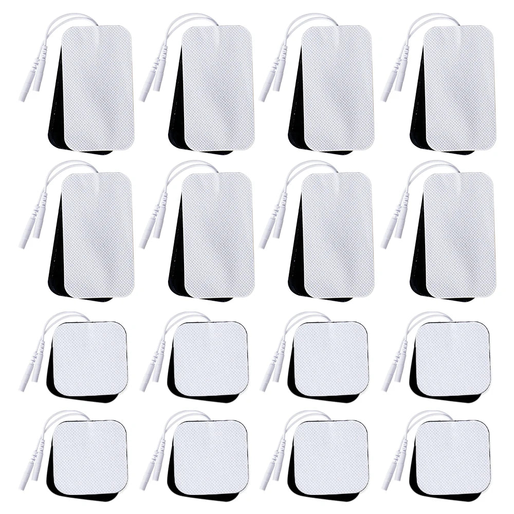 TENS Unit Replacement Pads, Self-Adhesive, Reusable, Latex Free