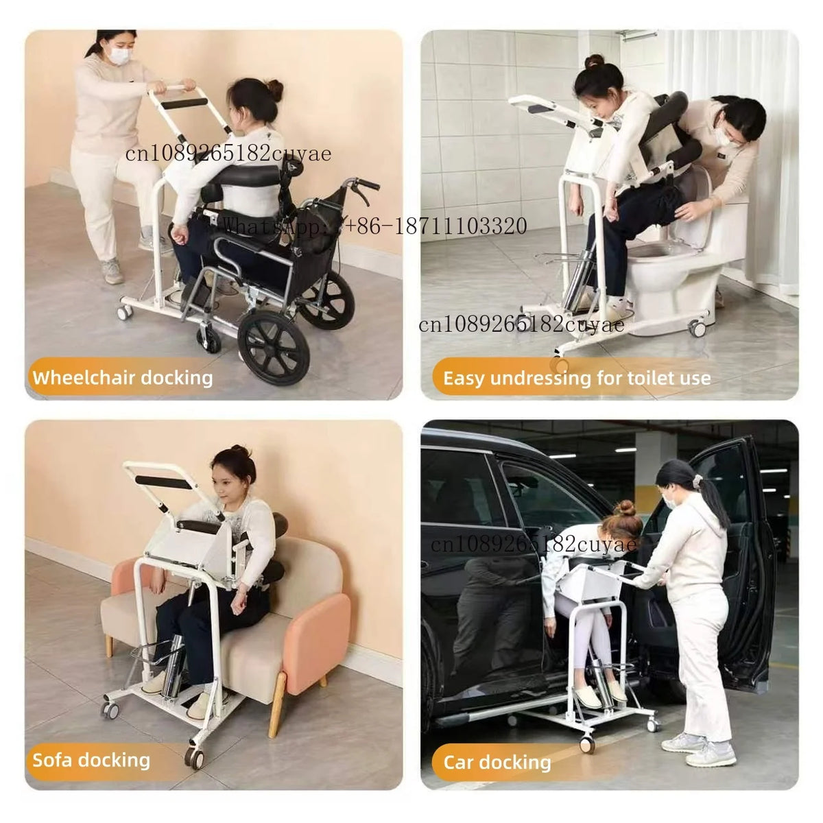 Hydraulic Patient Transfer Lift for Standing Support