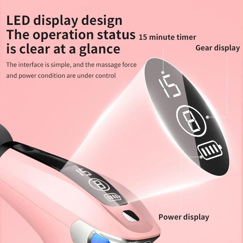 Portable Percussion Massage Gun for Body, Neck and Back