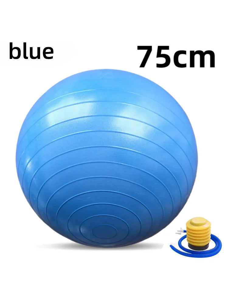 Inflatable Exercise Ball for Yoga and Home Training
