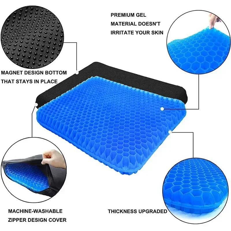 Double-Thick Gel Seat Cushion
