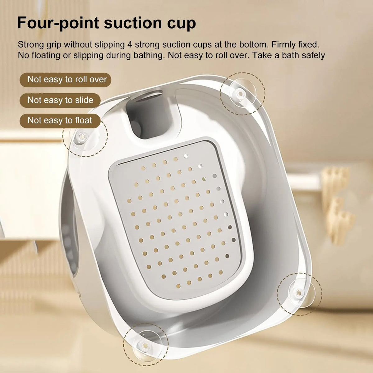 Baby Bath Seat and Bath Support