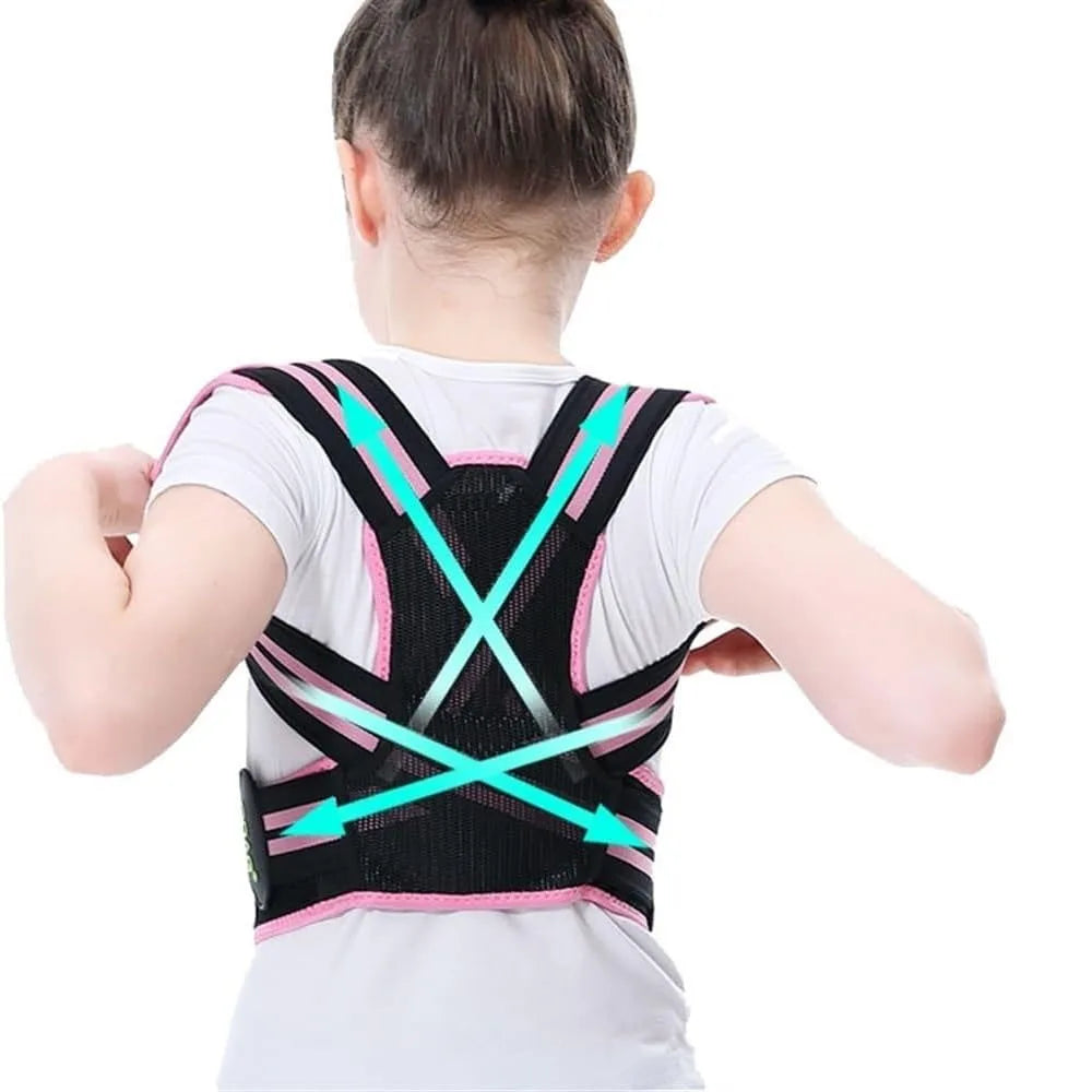 Adjustable Kids’ Back Posture Corrector