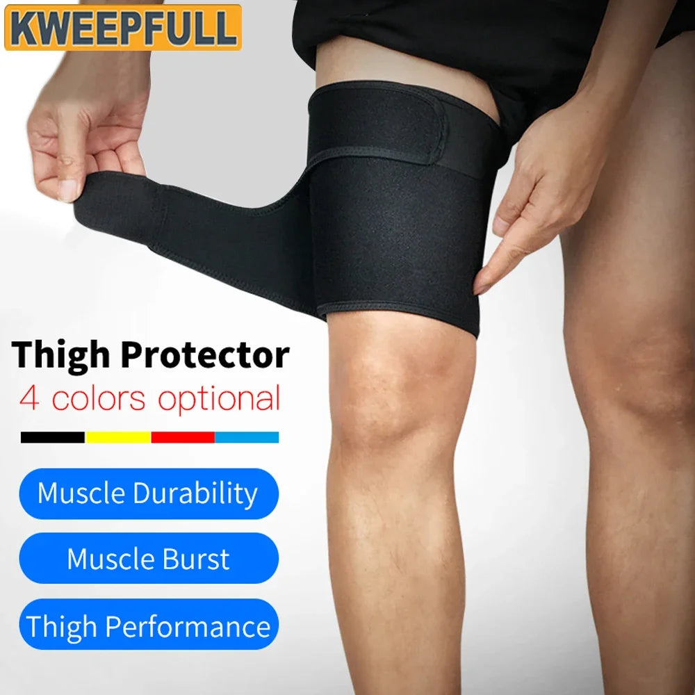 Adjustable Thigh Brace for Leg Support