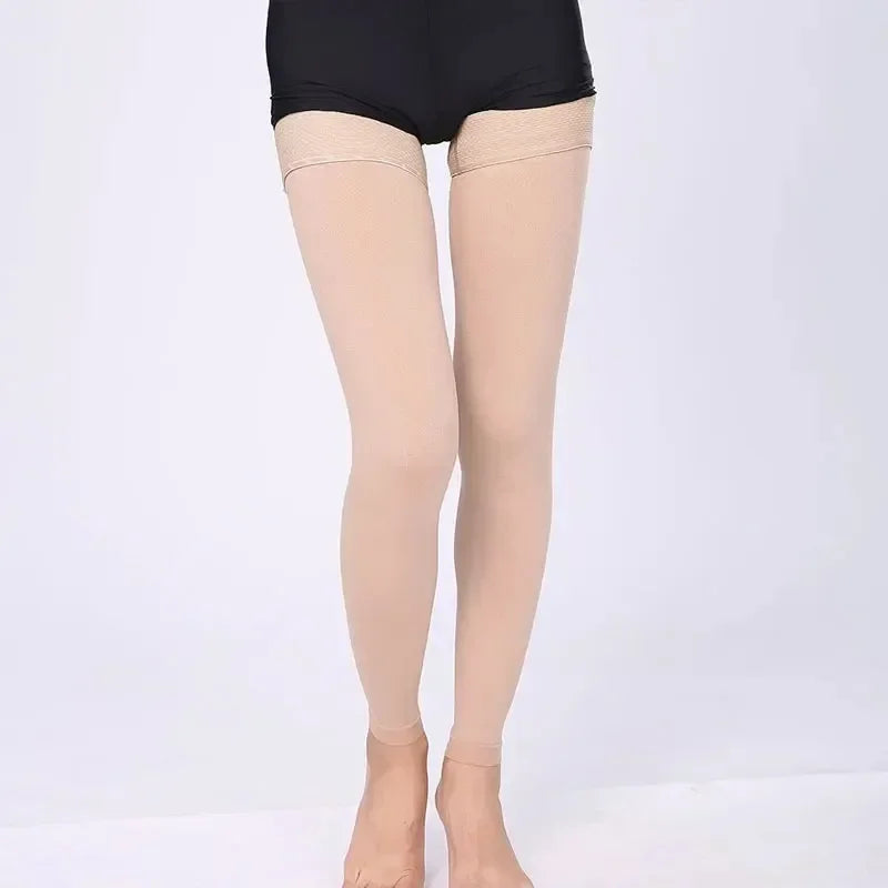 Unisex Thigh-High Compression Stockings, 23–32 mmHg