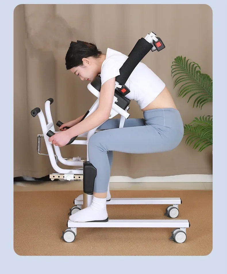 Patient Transfer Chair for Assisted Transfers