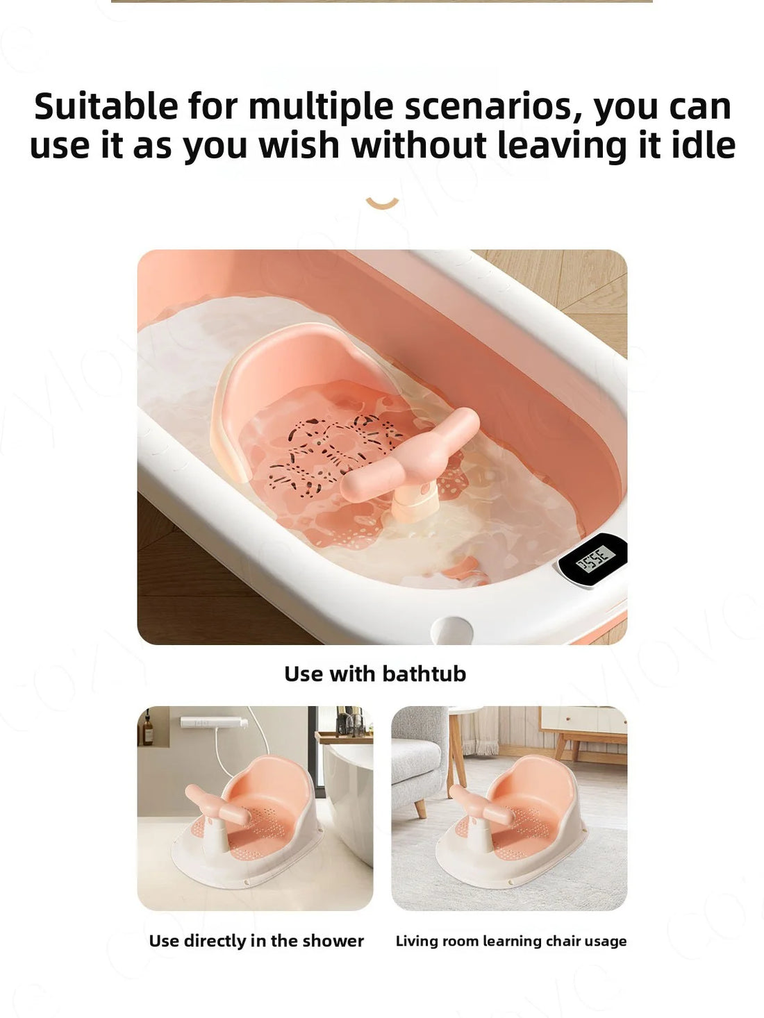 Baby Bath Seat with Suction Cups