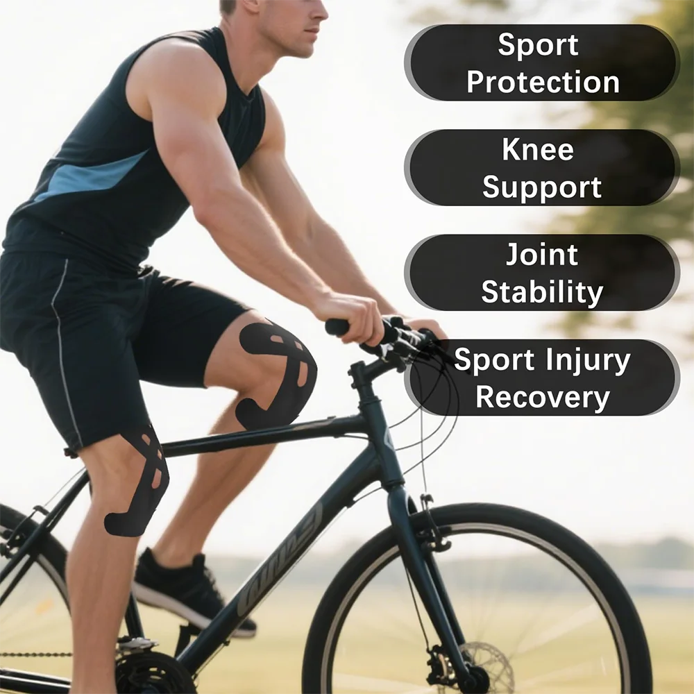 Kinesiology Tape for Knee Support, 10 Pieces
