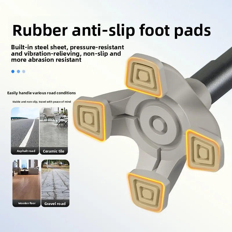 Foldable Stainless Steel Underarm Crutches