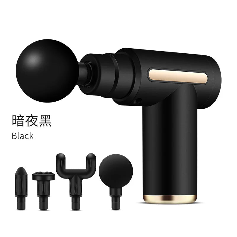 Rechargeable Mini Massage Gun with LCD Display