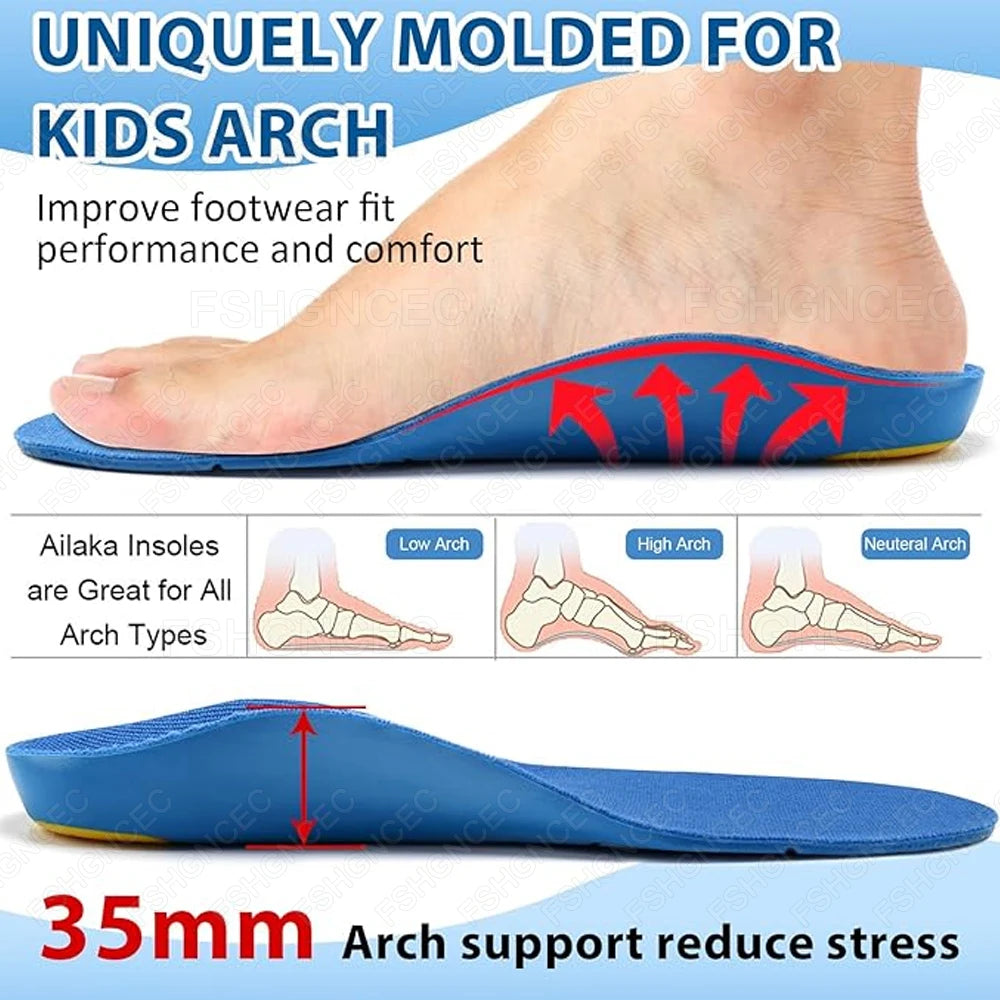 Kids' Arch Support Insoles for Shoes