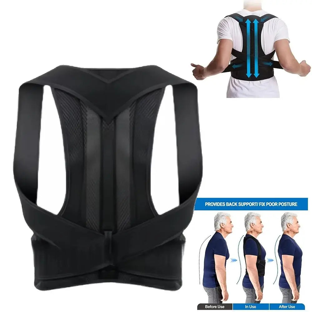 Adjustable Upper-Back Posture Corrector