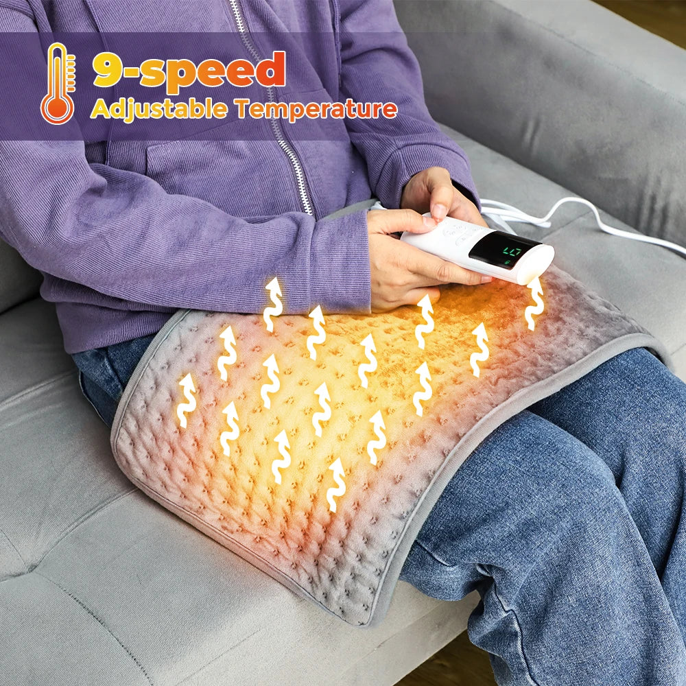 Electric Heating Pad with 9 Heat Levels