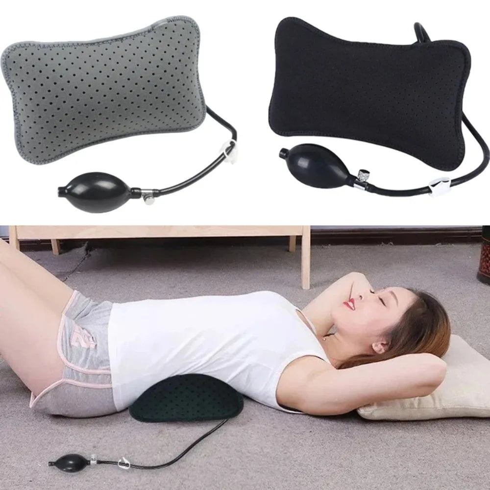 Portable Inflatable Lumbar Support Cushion