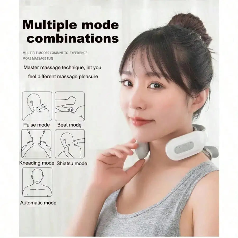 USB-Charging Neck Massager with Heat