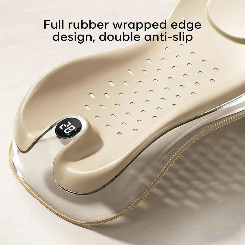 Newborn Baby Bath Seat with Temperature Sensor
