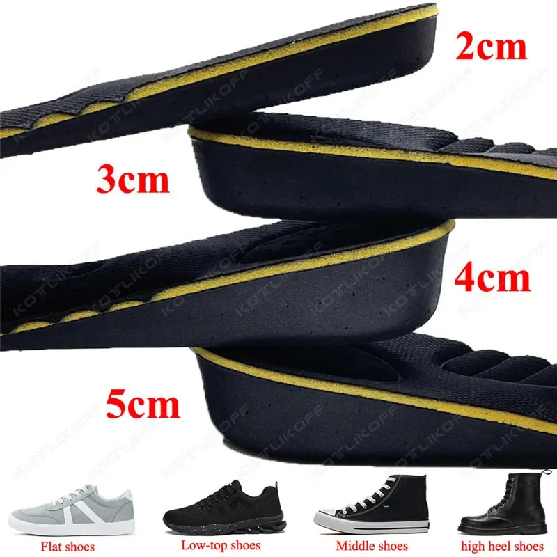 Height-Increasing Shoe Insoles