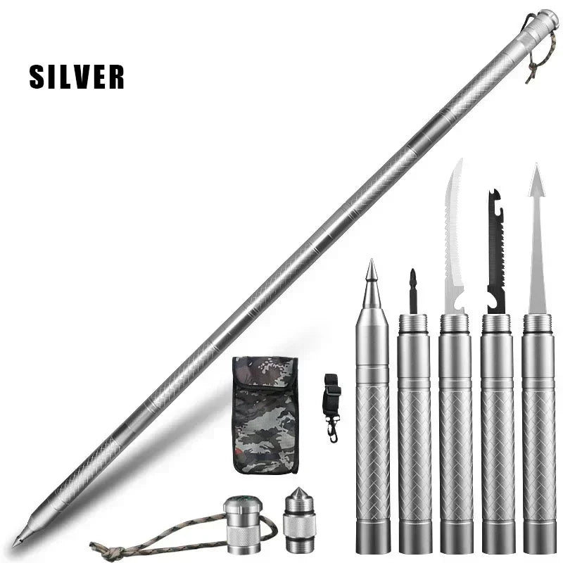 105 cm Outdoor Walking Stick with Straight Grip