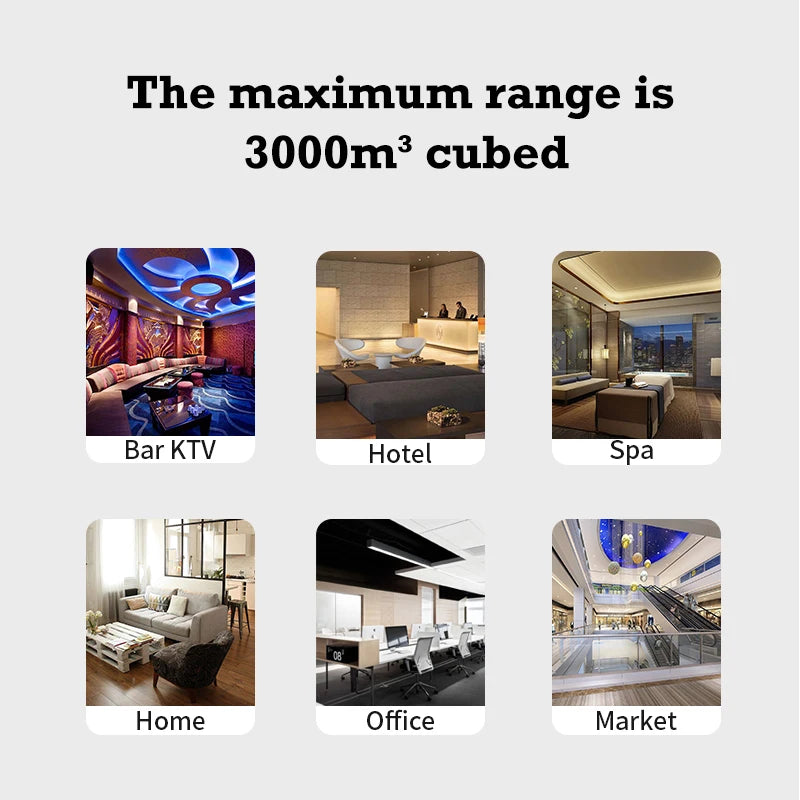800 ml Metal Aroma Diffuser for Home or HVAC