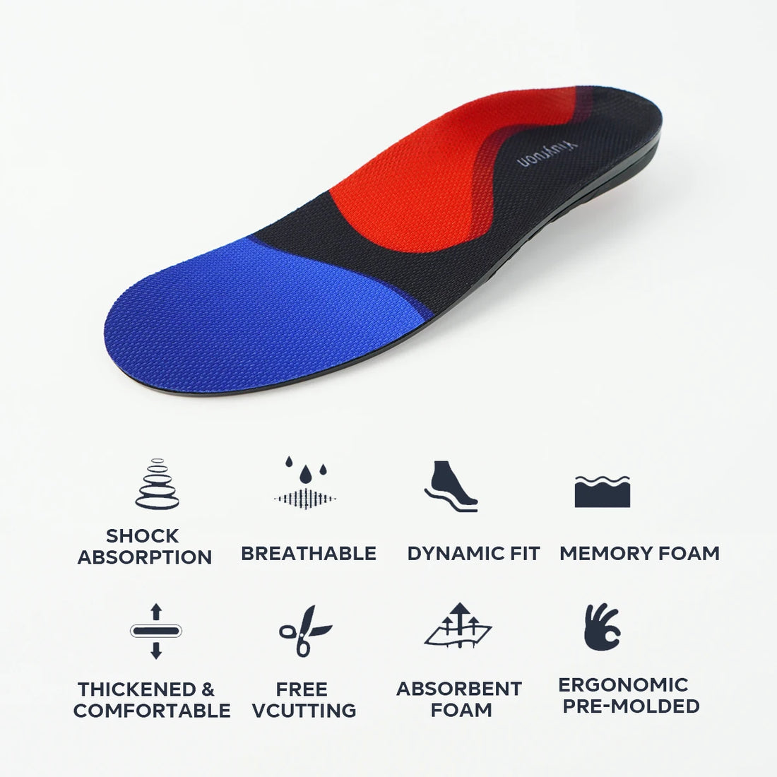 High Arch Support Orthotic Insoles
