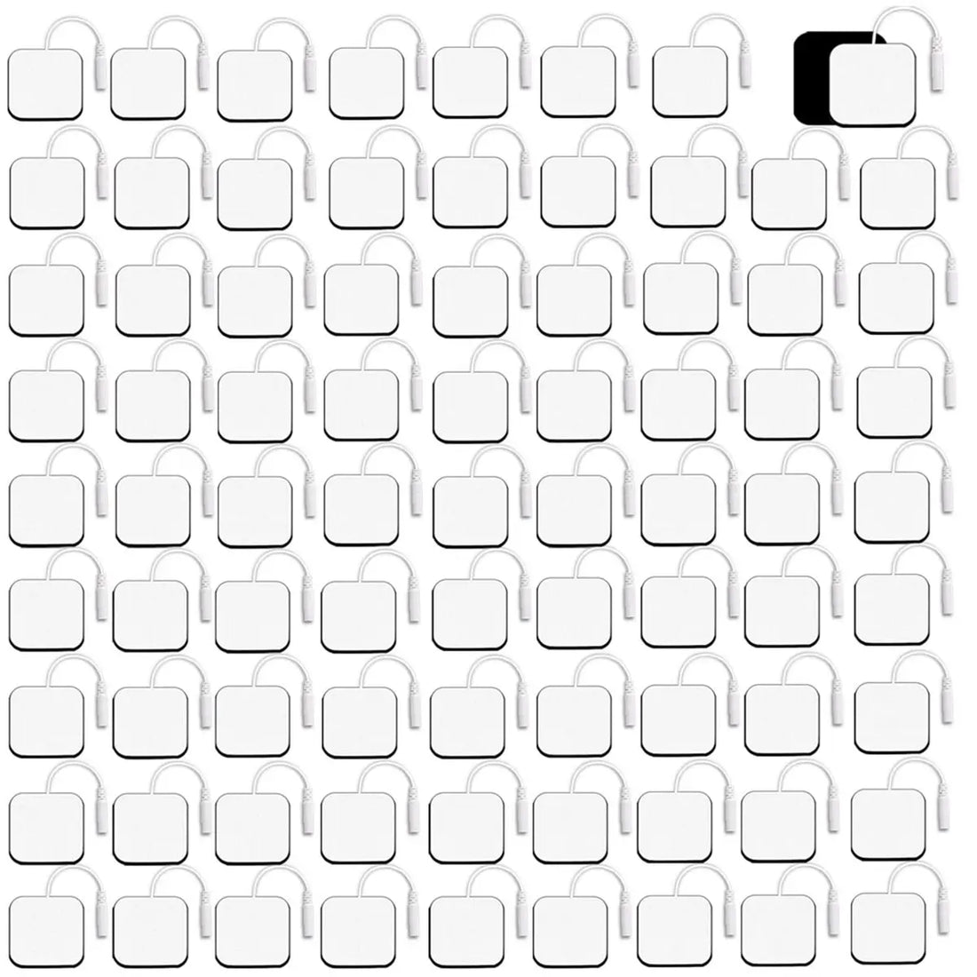 2 × 2 Inch TENS Replacement Electrode Pads