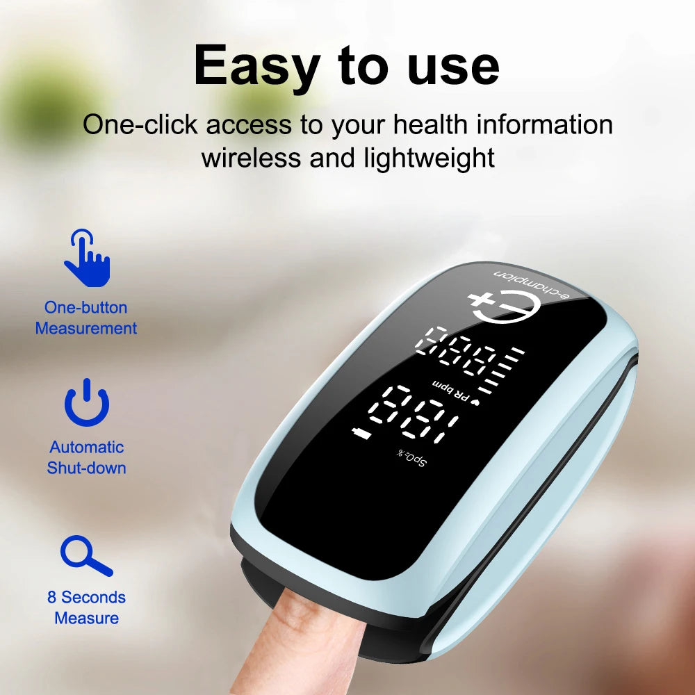 Portable USB Rechargeable Fingertip Pulse Oximeter