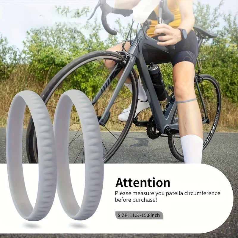 Silicone Patella Strap for Running and Sports