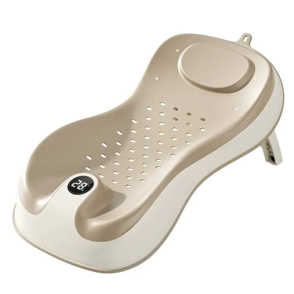 Newborn Baby Bath Seat with Temperature Sensor