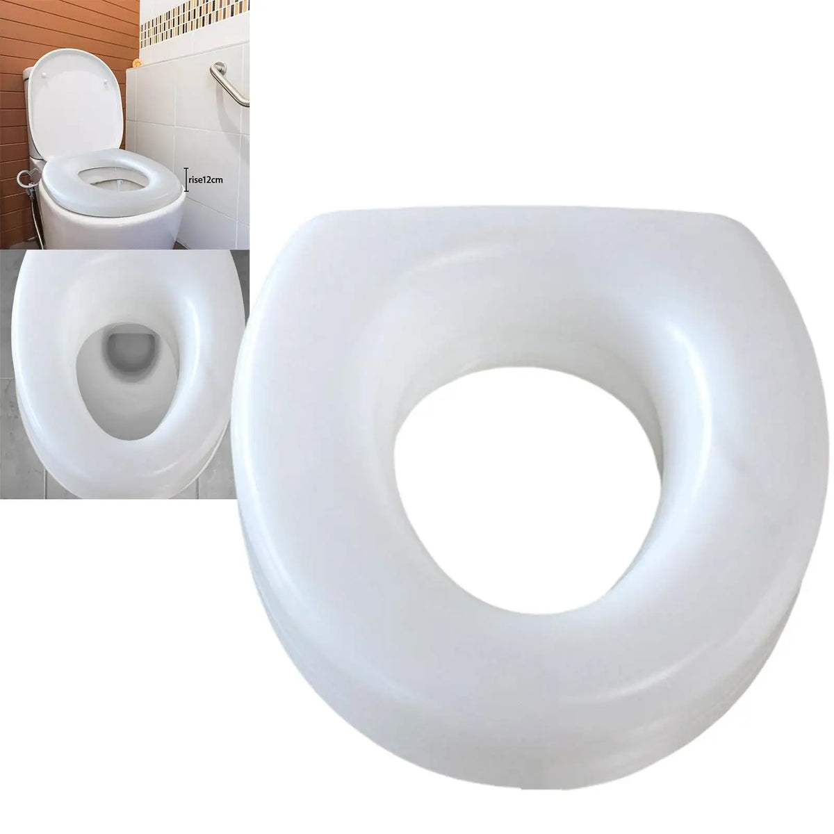 Raised Toilet Seat for Standard Toilets