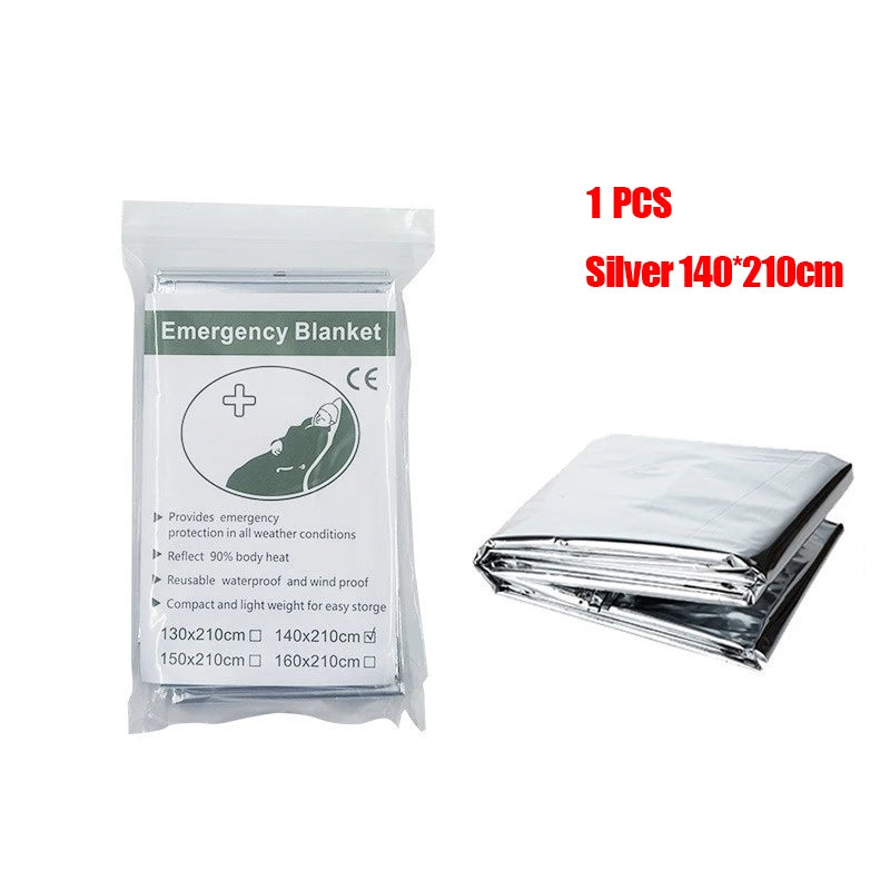 Emergency Thermal Blanket for Camping & Travel