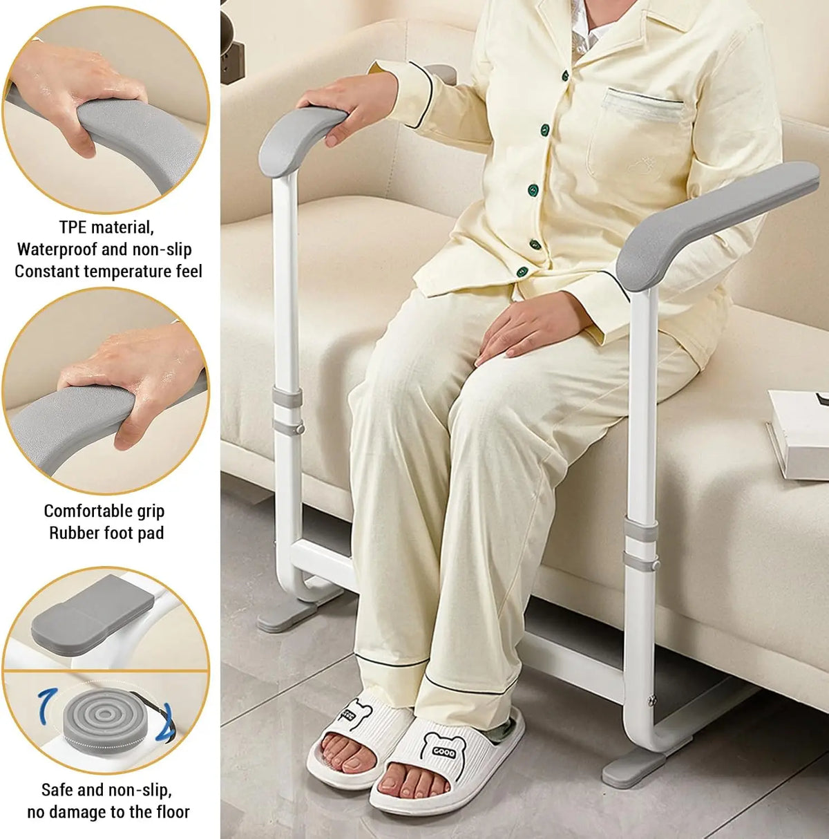 Sofa Stand-Up Support Rail
