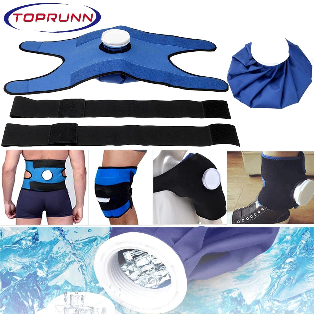 Reusable Hot and Cold Compress Holder Brace