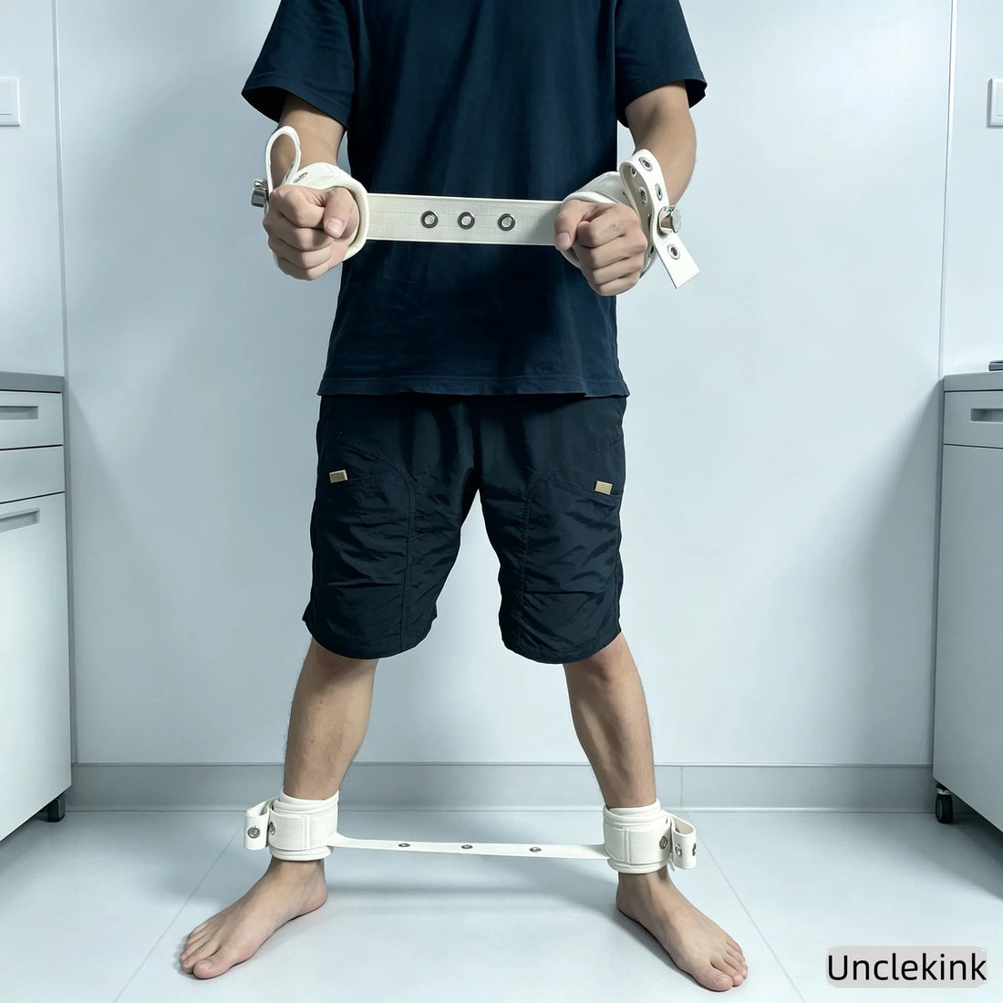 Adjustable Magnetic Lock Wrist and Ankle Restraint Set