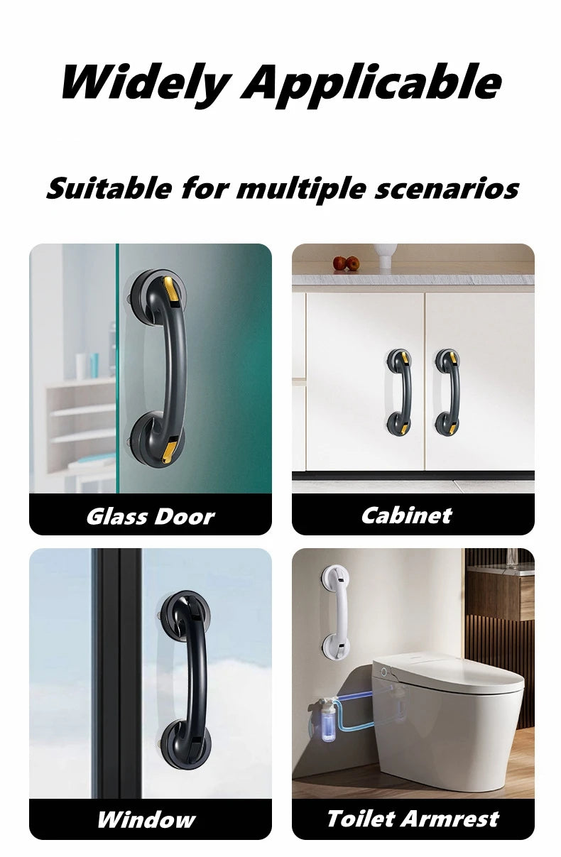 Suction Grab Bar for Bathtub and Shower