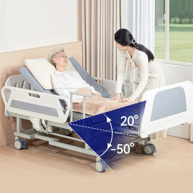Full Electric Home Care Bed with Turning and Toilet
