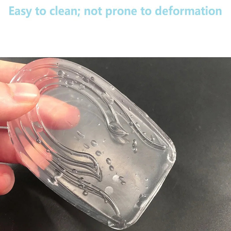 Silicone Heel Lifts for Shoes, 1–3 cm