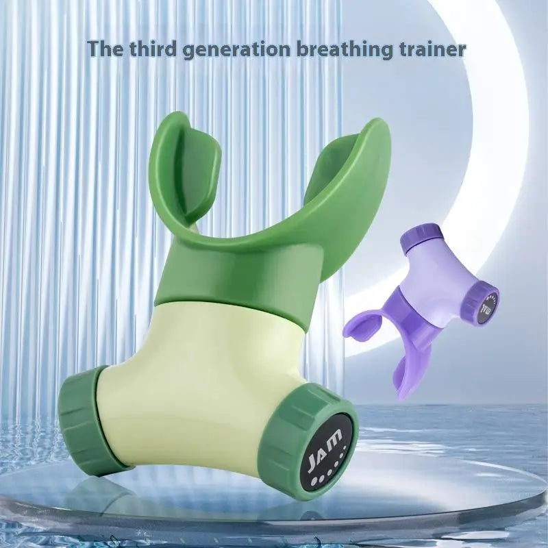 Portable Breathing Trainer with Adjustable Resistance