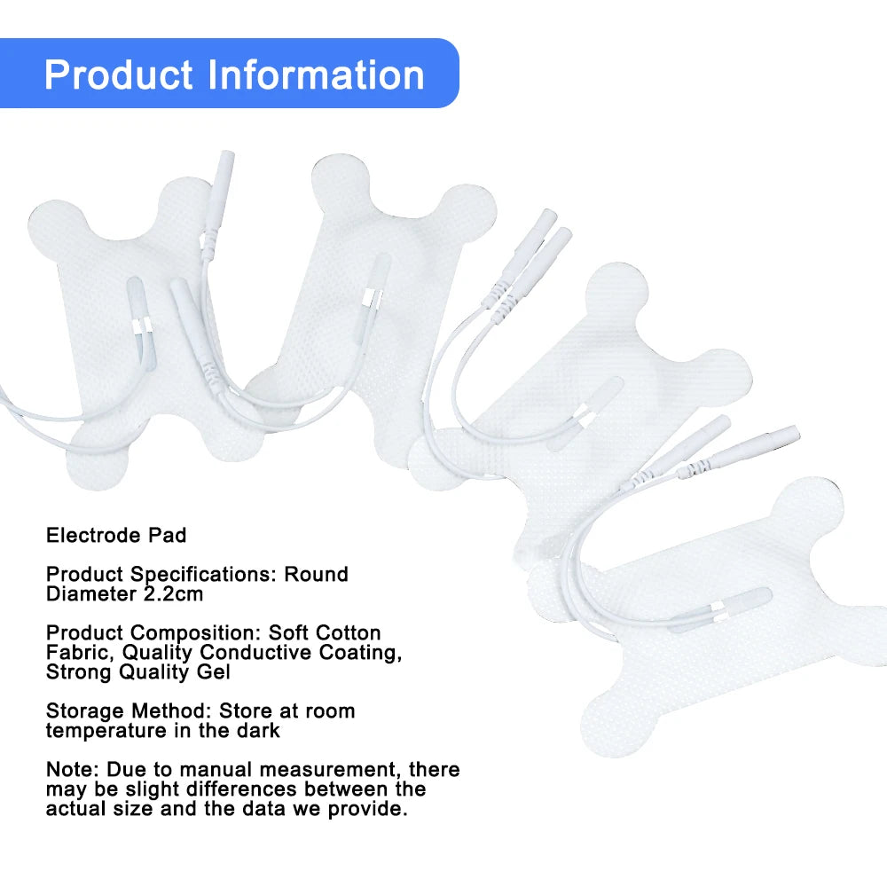 Gel Electrode Patches with 2.0 mm Lead Wires