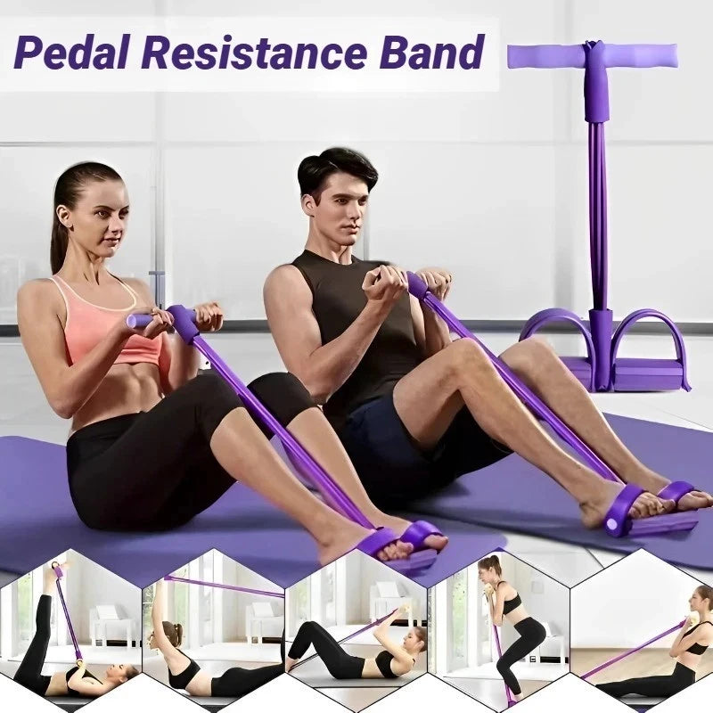 Foot Pedal Resistance Bands for Home Exercise