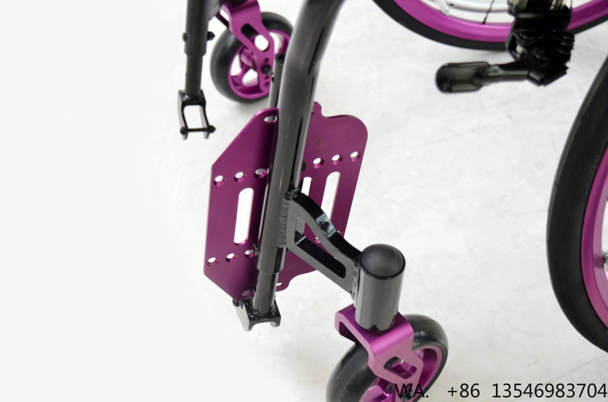 Foldable Manual Wheelchair with Adjustable Backrest