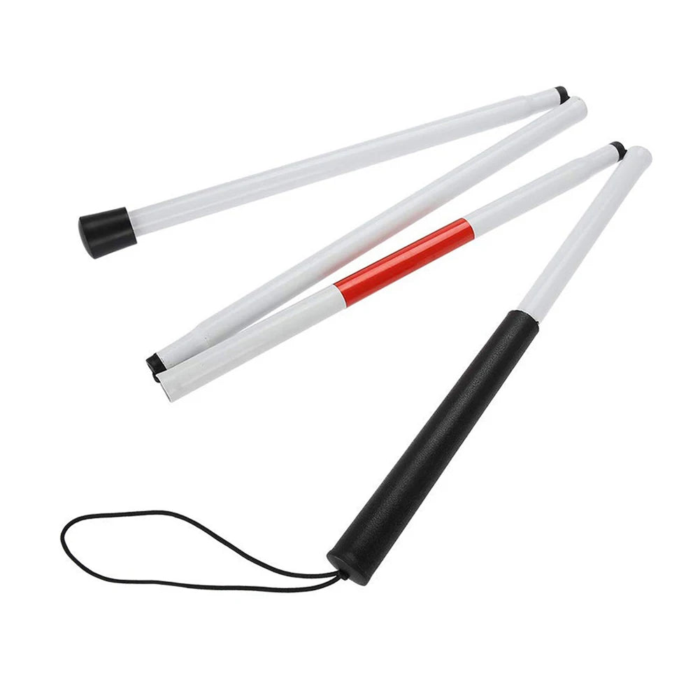 Reflective Folding Cane for Visual Impairment
