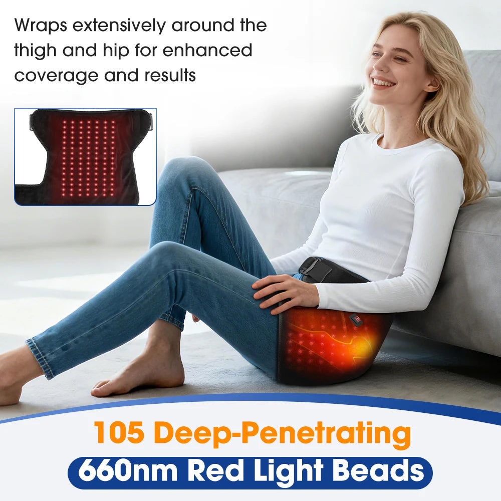 USB Heated Hip Support Wrap with 3 Levels
