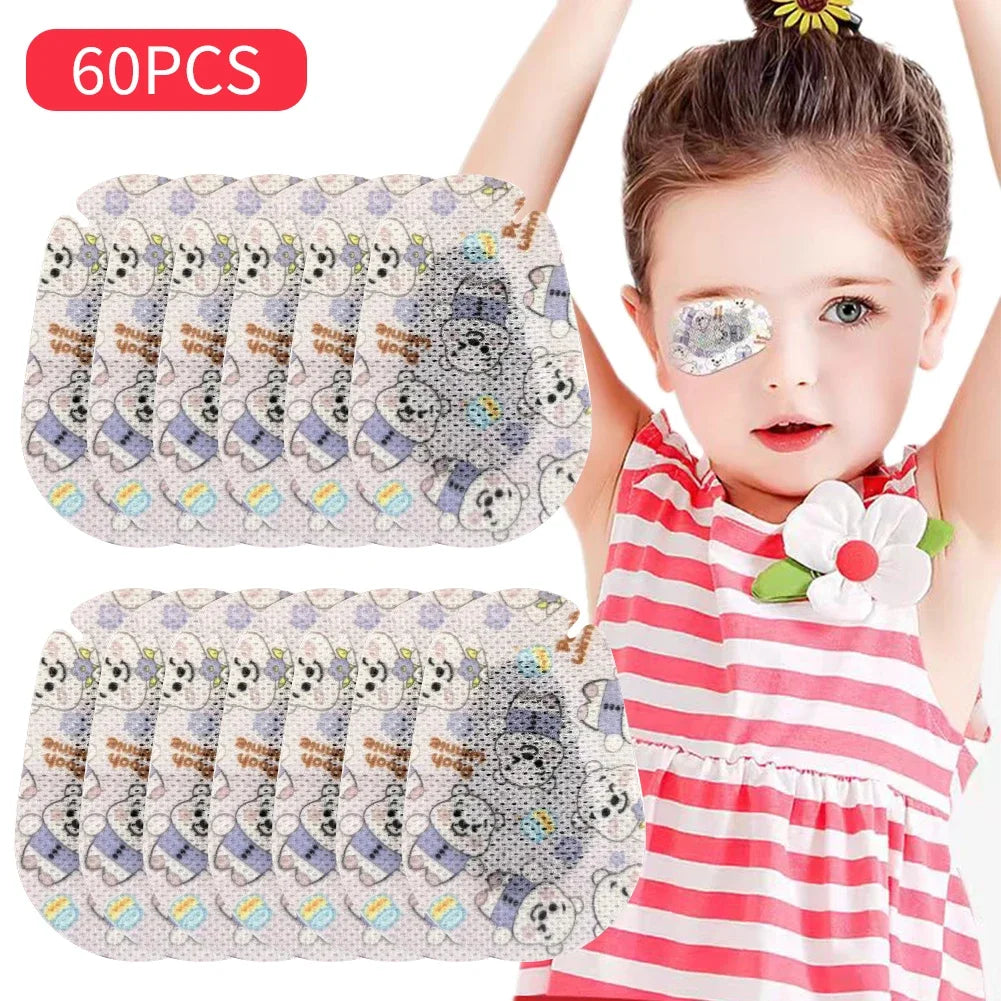 Children's Cartoon Eye Patches for Vision Care